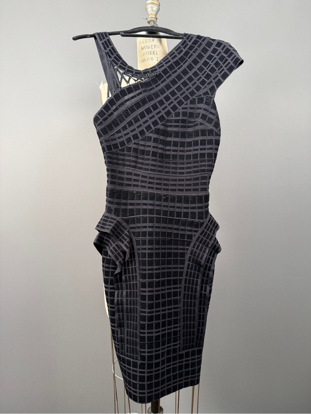 Hervé Léger Max Azria Fall 2010 Original Sample Bandage Dress S